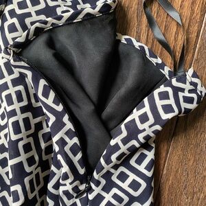 Cotton Candy Black and White Mini Skirt